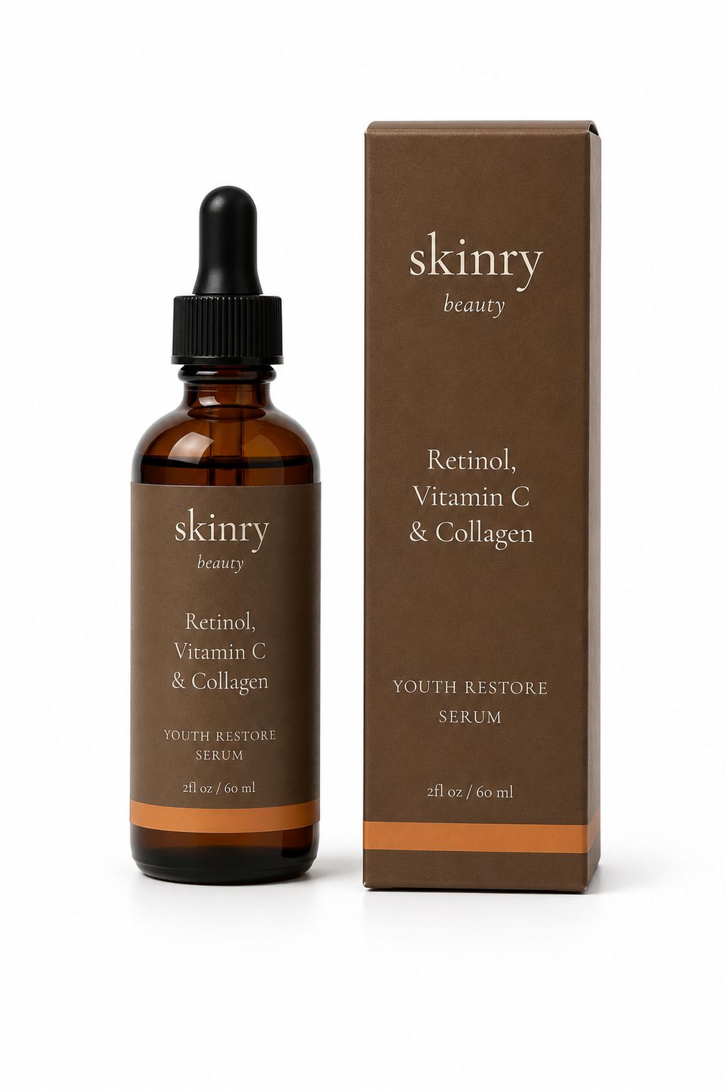 Retinol, Vitamin C & Collagen – Youth Restore Serum
